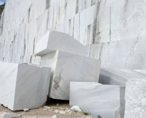 Marble blocks